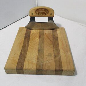 Alaska Alaskan Ulu Knife & Chopping Cutting Board Set